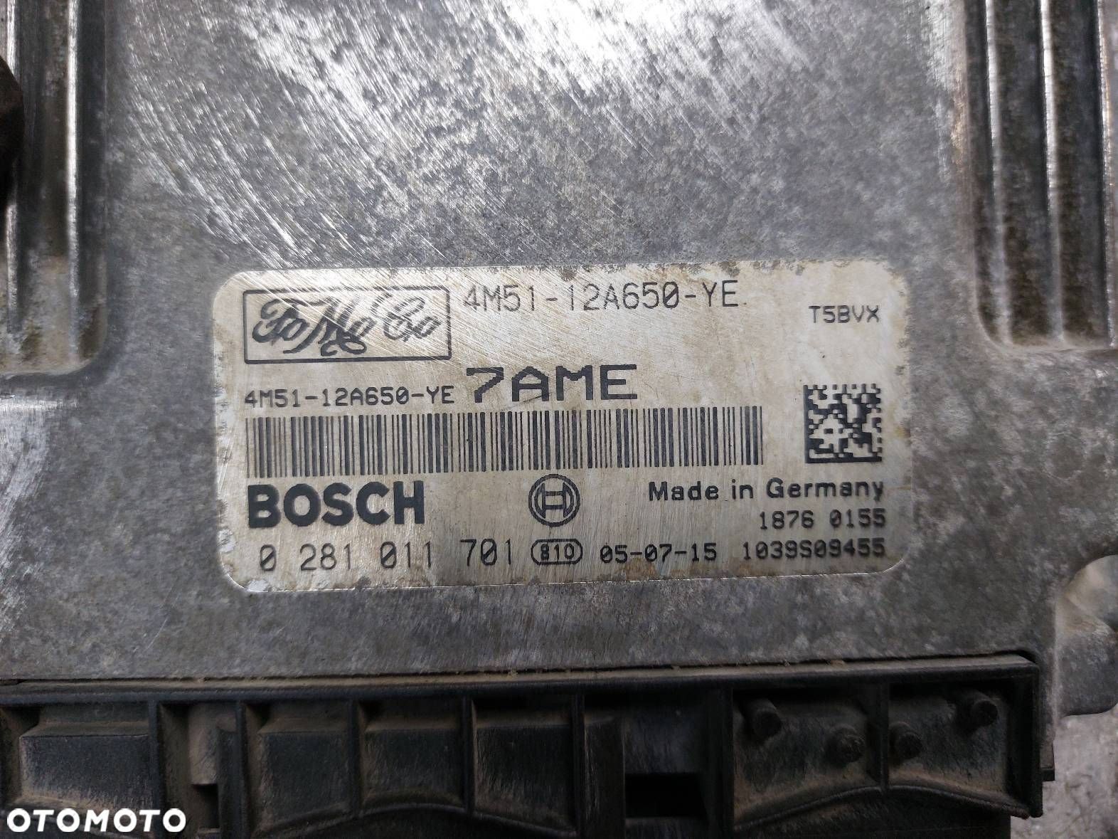 ZESTAW STARTOWY FORD C-MAX I 1.6 TDCI 4M51-12A650-YE 4M5T-10849-GN - 2