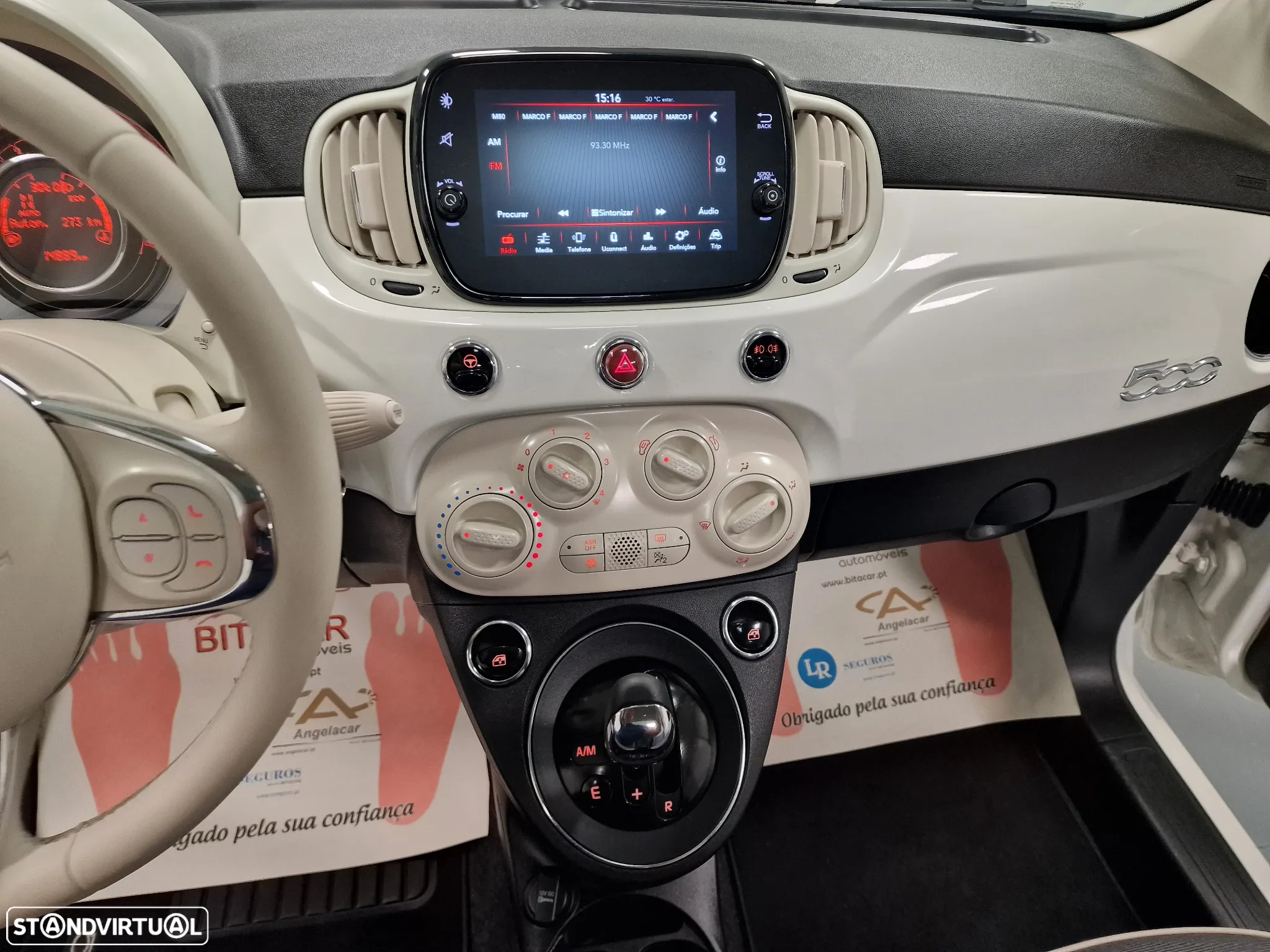 Fiat 500 1.2 Lounge MTA - 16