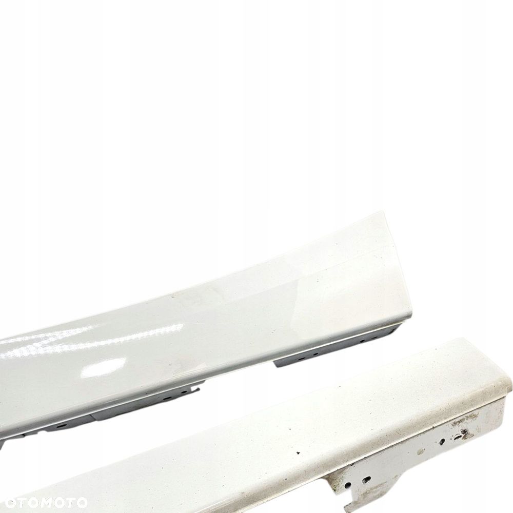 Bmw F20 Listwa Progowa Próg Progi Lewa +Prawa Alpinweiss 300 Kpl Nr 76 - 2