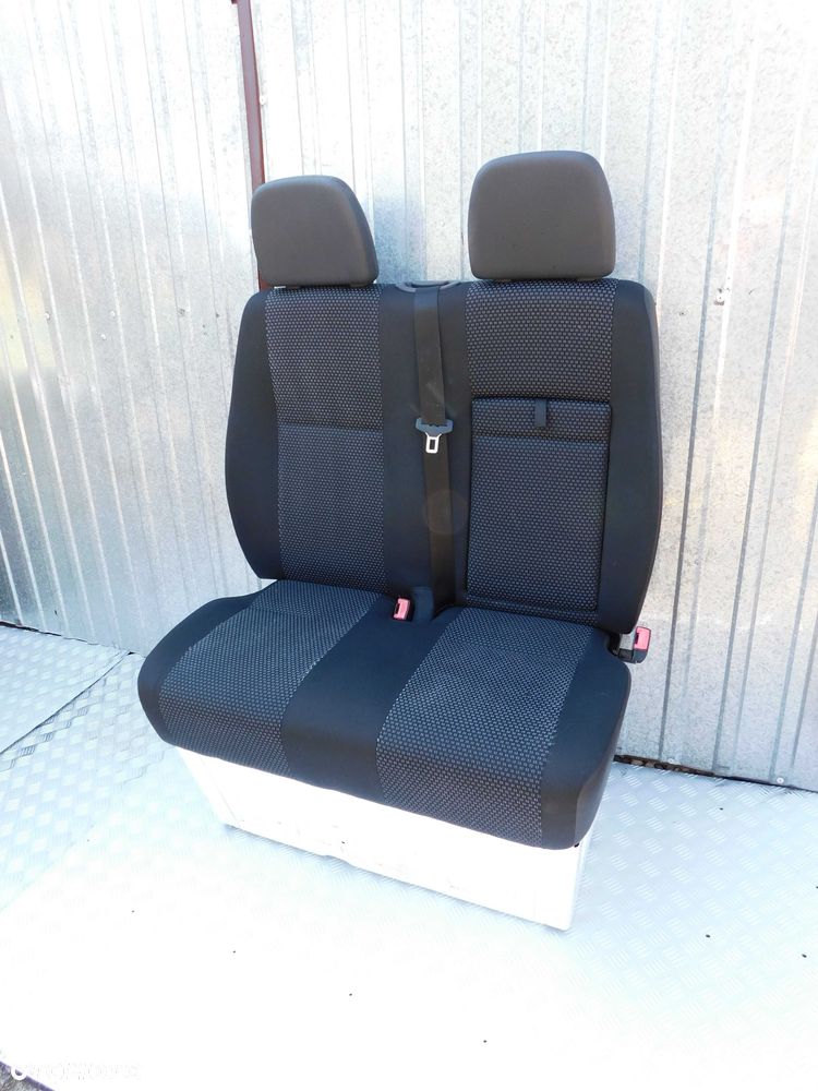 Sprinter 906 Crafter fotel pasażera podwójny EUROPA kanapa siedzisko