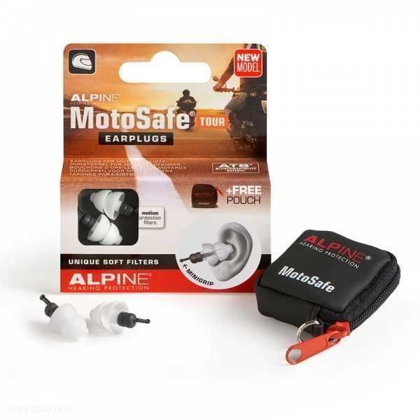 Stopery do uszu motocyklowe MotoSafe Tour ALPINE