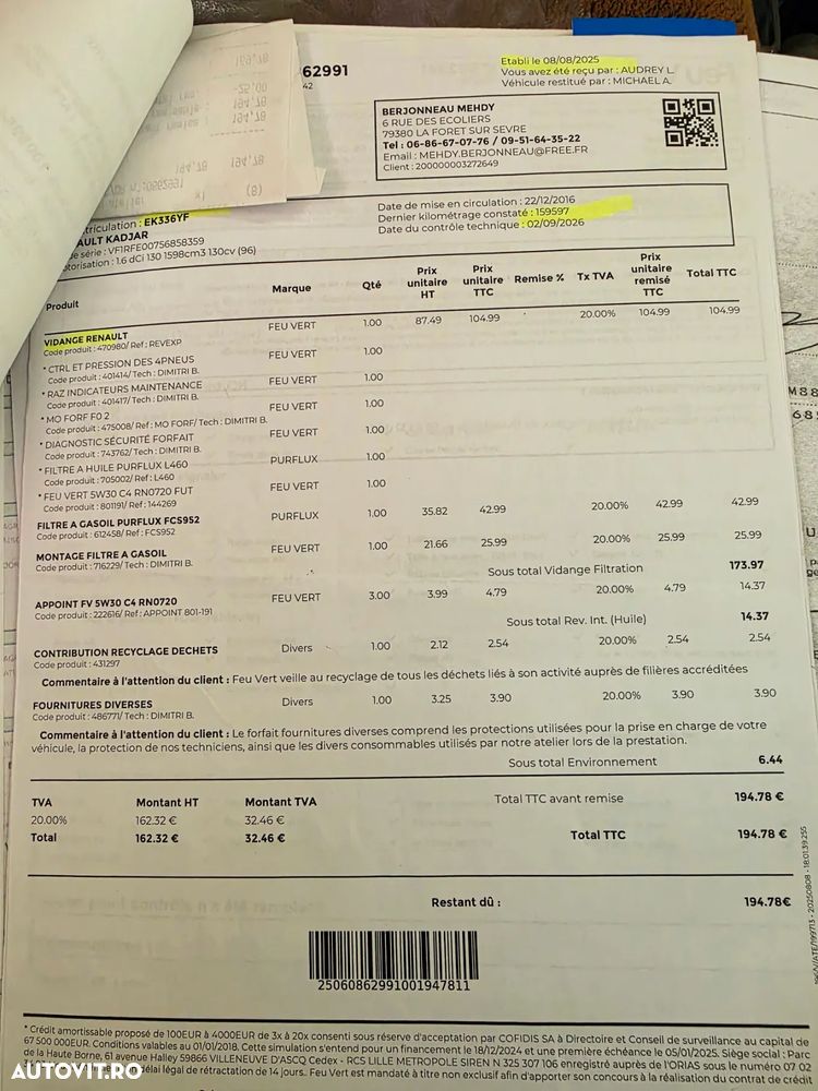 Renault Kadjar Energy dCi 130 Bose Edition - 36