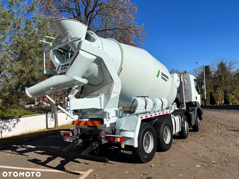 Renault KERAX 460DXI EURO5, BETONOMIESZARKA,ORGINAŁ, 8x4, Manual,STETTER SCHWING10m3, STAN IDEALNY, - 21