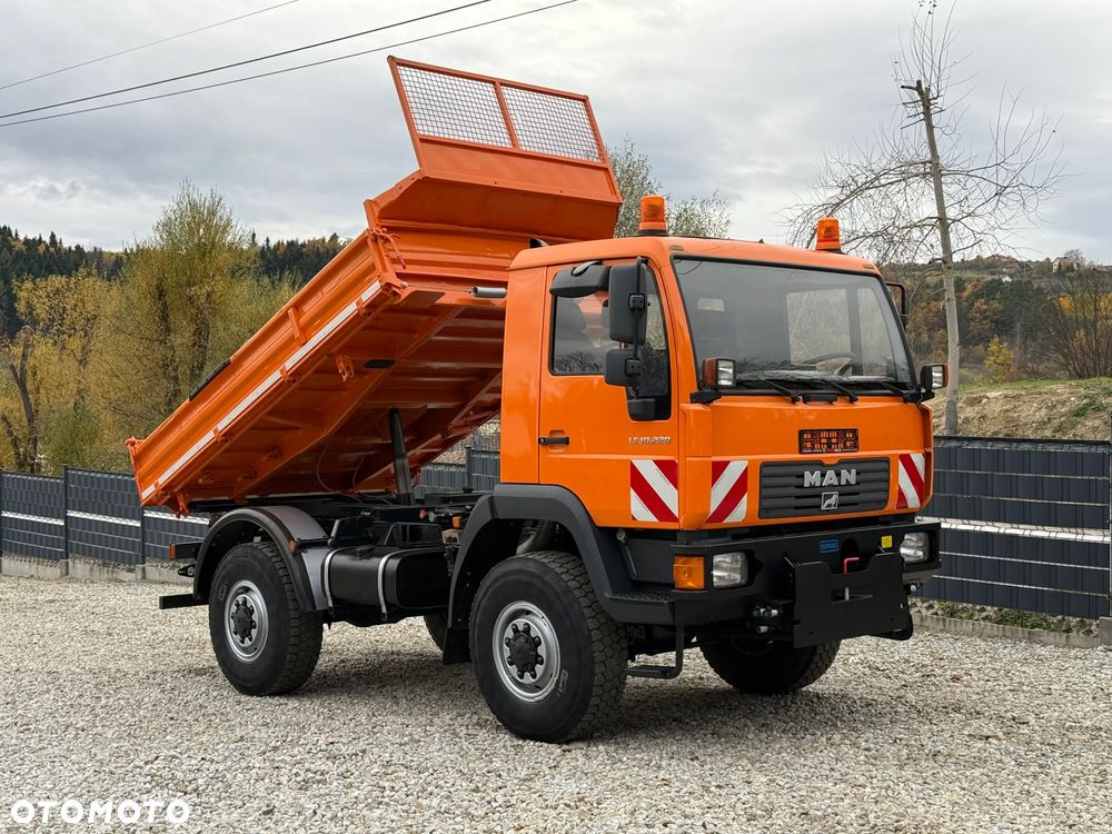 MAN * MAN 10-220 * Wywrotka Kiper Meiller * 4x4 * Zimowe Utrzymanie * Unimog * - 19