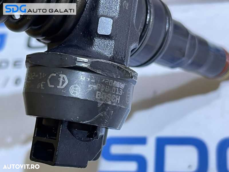 Injector Injectoare Pompa Pompe Diuza Seat Alhambra 1.9 TDI 131 CP ASZ 2001 - 2010 Cod 038130073BA 0414720216 Verificat pe Banc - 6