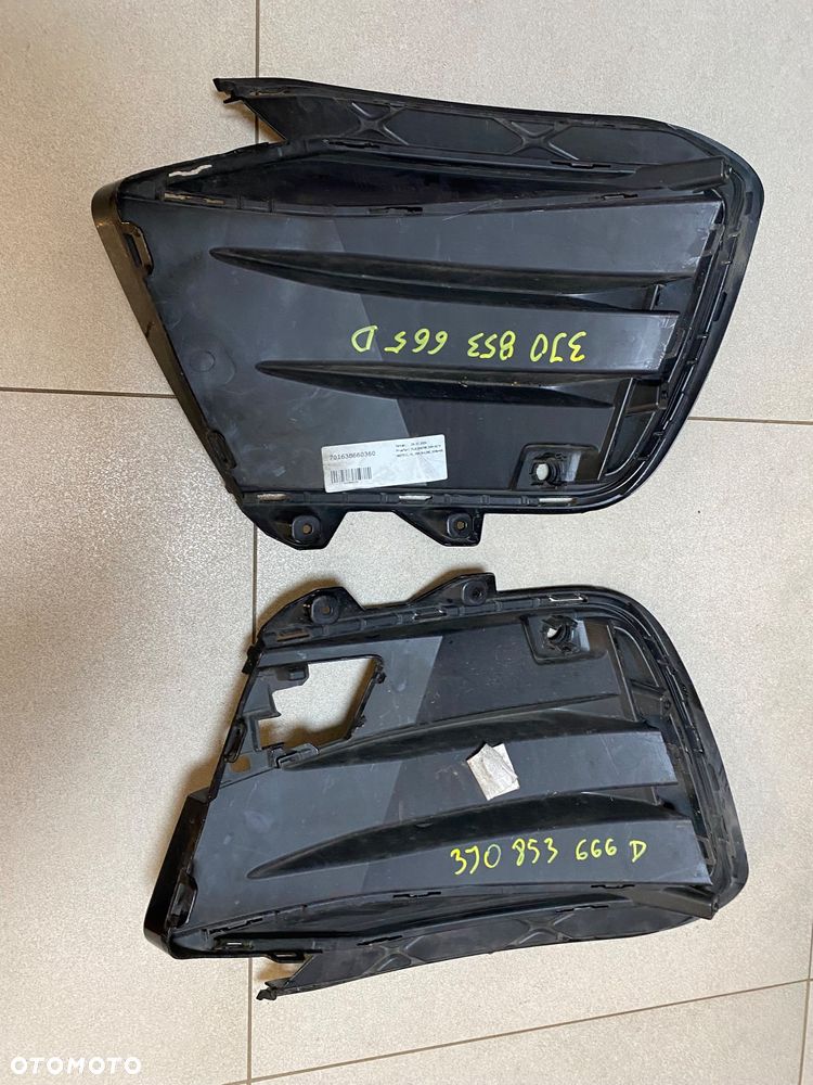 Kratka zderzaka VW Passat B9 R-line 3J0853666D/3J0853665D - 4