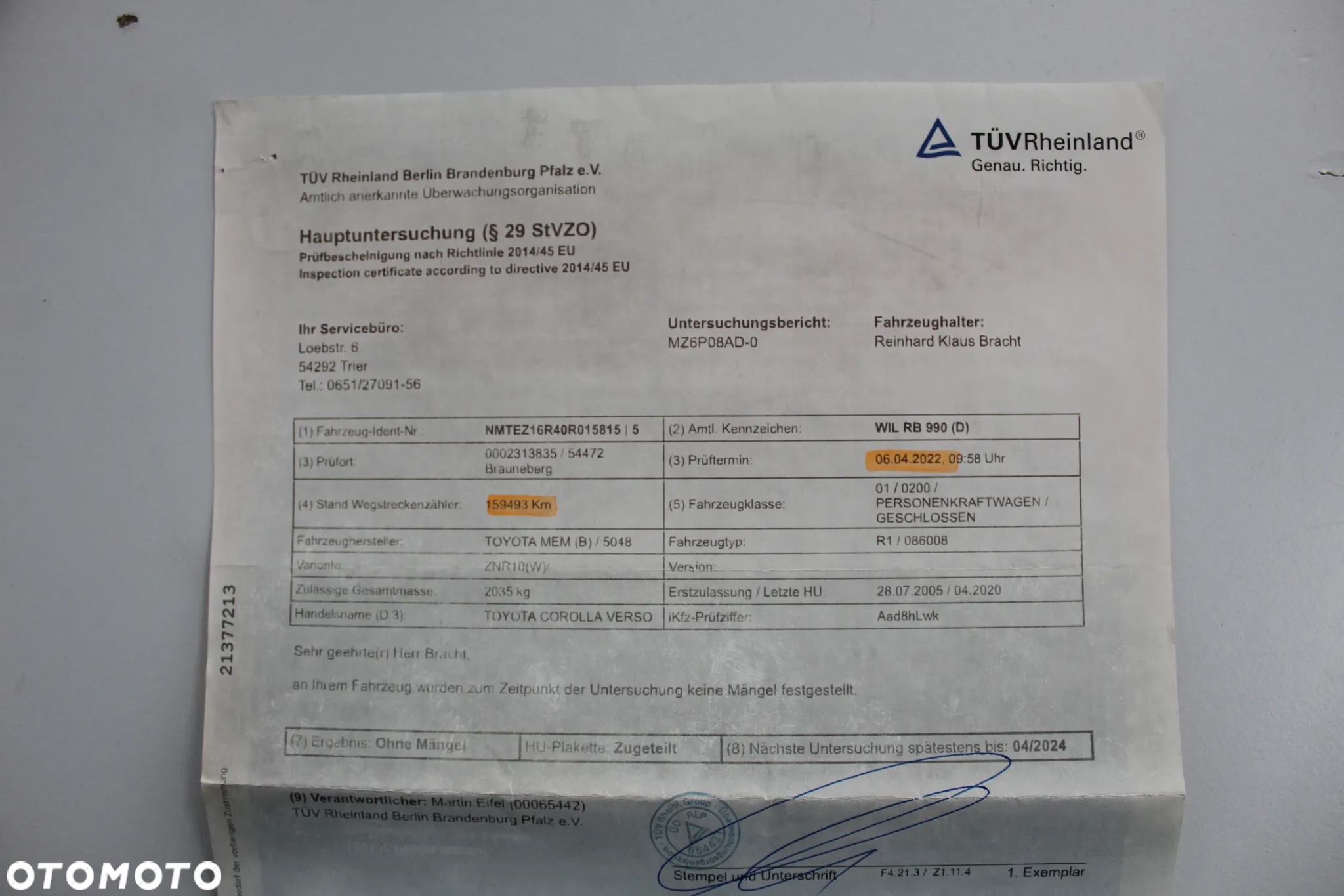 Toyota Corolla Verso 1.6 Sol - 28
