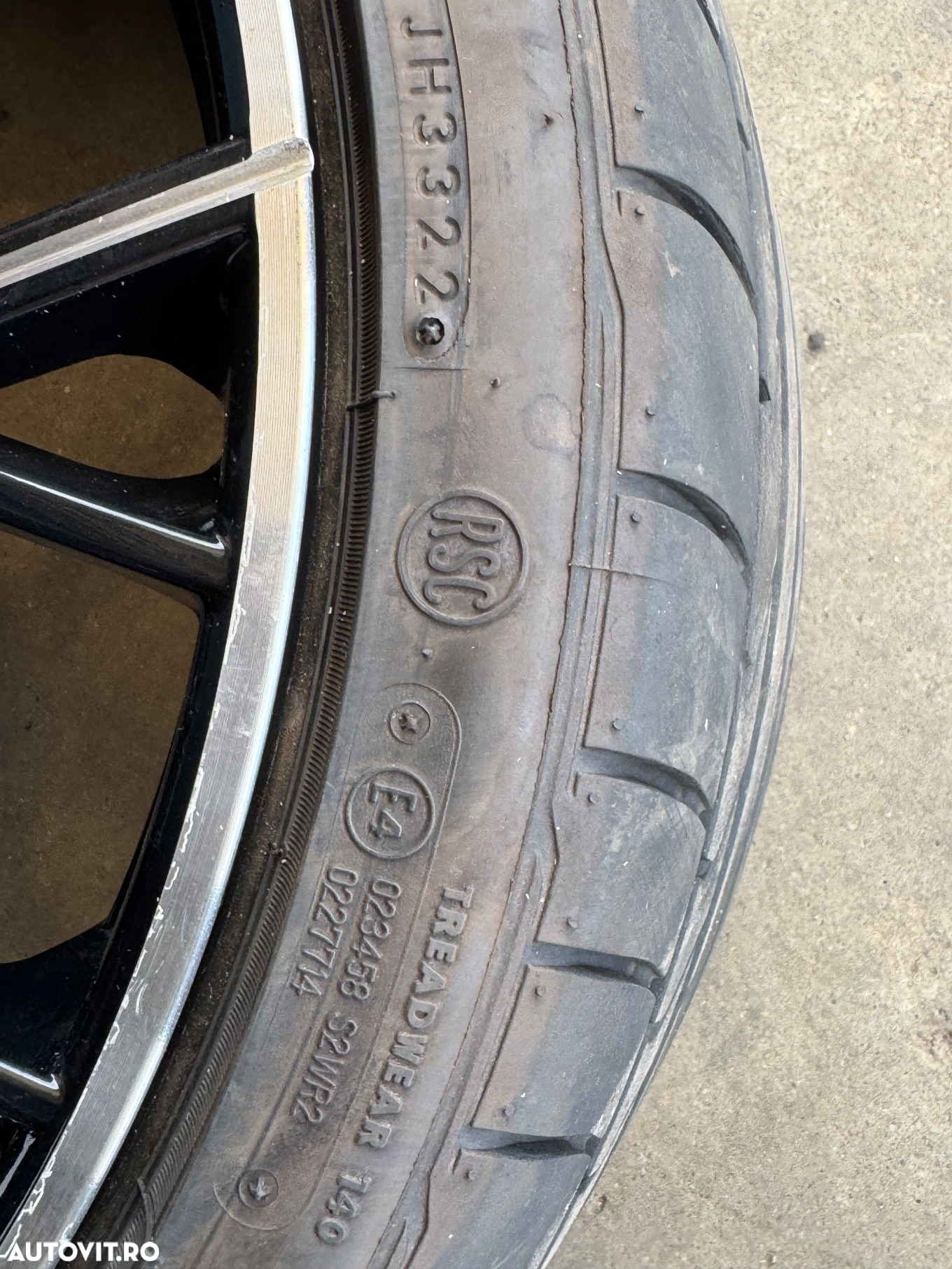 Vând jante BMW seria 5 pe 20” cu anvelope runflat de vară - 21