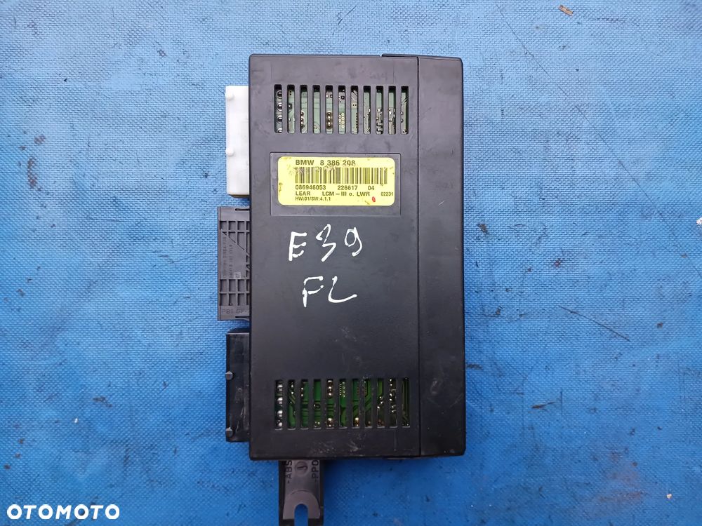 Sterownik Moduł świateł xsenon BMW 5 E39 8386208 LCM III - 1