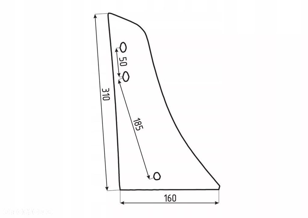 RABEWERK PIERŚ VRP292 27010701 PRAWA / LEWA 27010702 iQ PARTS - 2