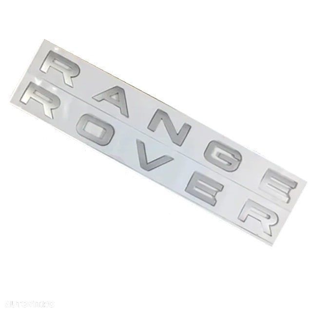 Set litere RANGE ROVER chrome