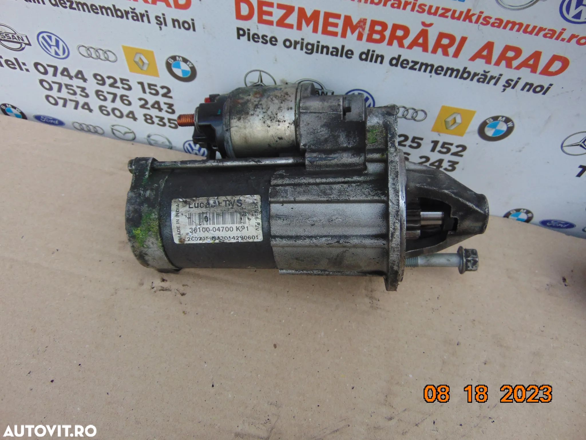 Electromotor Hyundai 1.0 Kia i10 eon xcent g3la - 1
