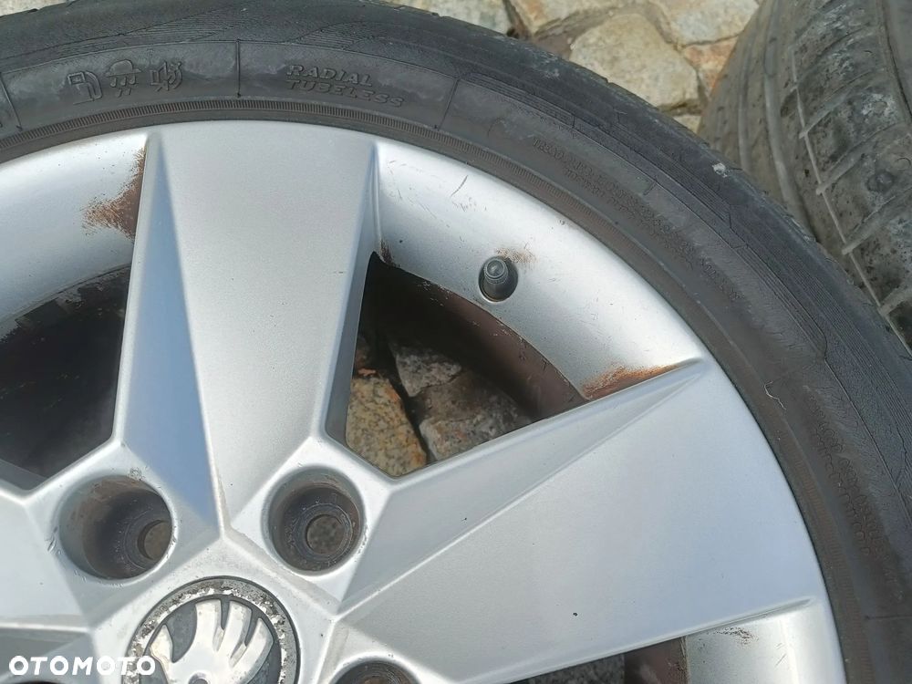 Felgi Aluminiowe 16 Skoda Octavia 3 5x112 ET46 5E0601025H Koła VW Seat Audi 6,5Jx16H2 - 4