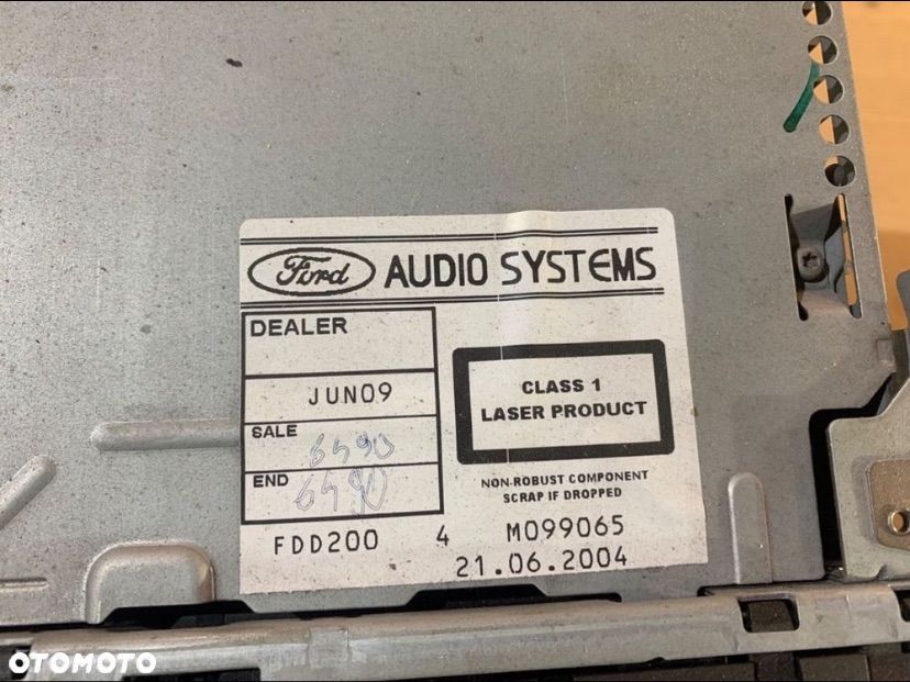 3S7T-18C815 Radio fabryczne ford Mondeo mk3 - 4