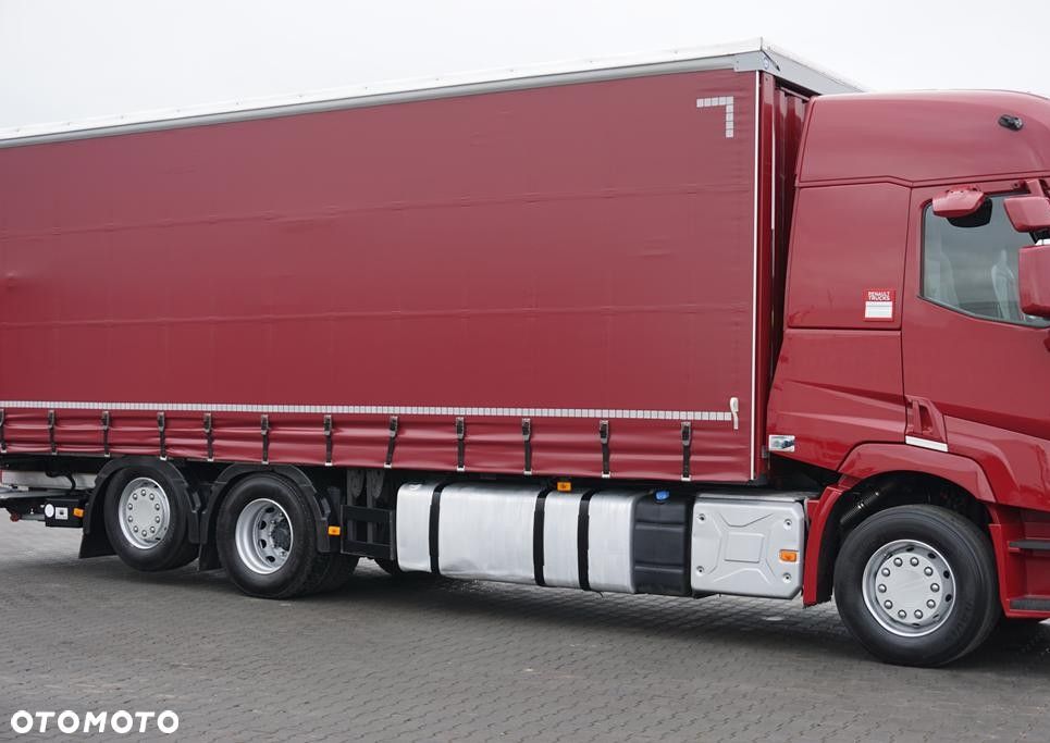 Renault T 380 / ACC / E 6 / FIRANKA + WINDA / 20 PALET / DŁ. 8,2 M / OŚ SKRĘTNA - 16