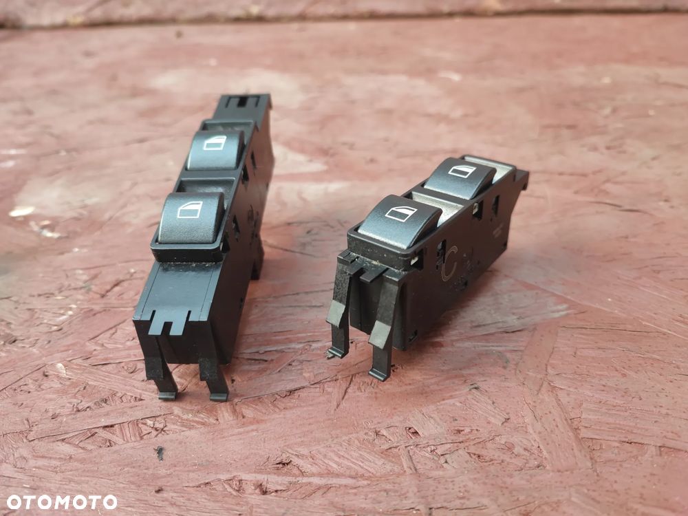 BMW E46 COUPE / COMPACT ORYGINALNE PRZEŁĄCZNIKI STEROWANIA SZYBAMI POD 4xELEKTRYCZNE SZYBY 2 UCHYLNE  EUROPA O NR. 61 31 6 902 175 / 61 31 8 381 509 OEM W BARDZO DOBRYM STANIE - 1