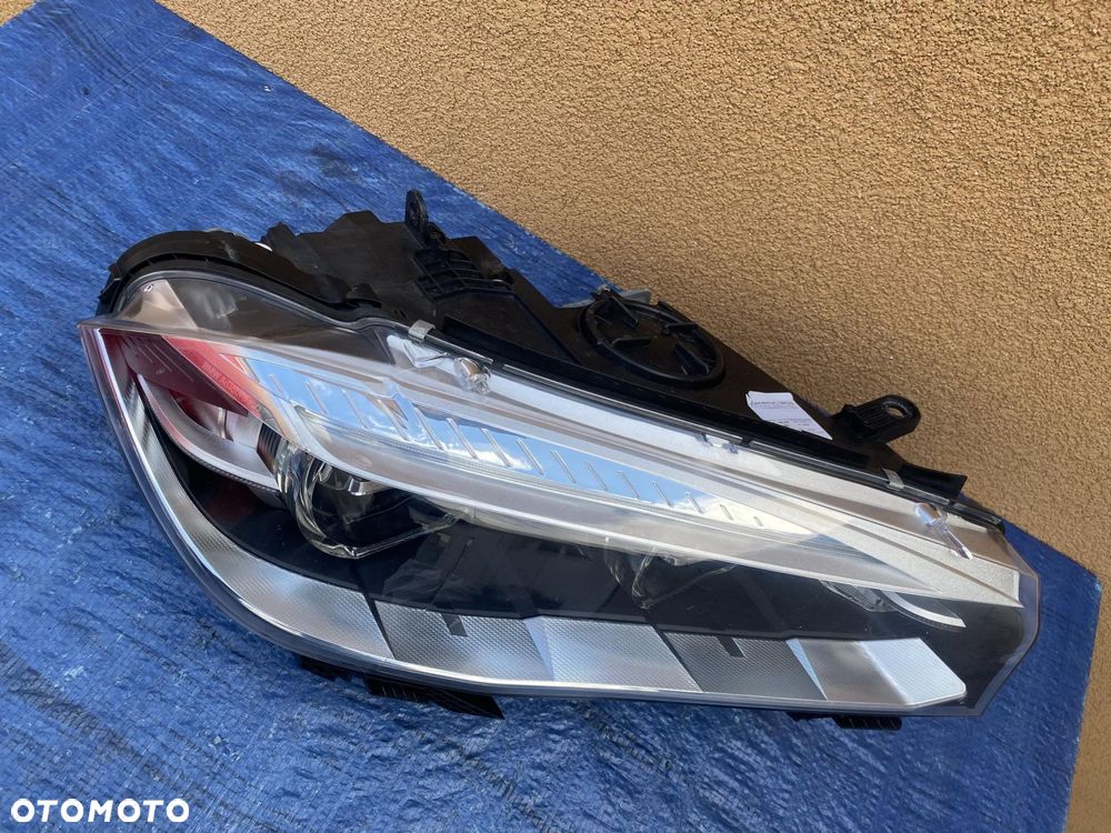 BMW X5 F15 7381138 ADAPTIVE LED PRAWA LAMPA PRZÓD KOMPLETNA ORYGINAŁ - 6