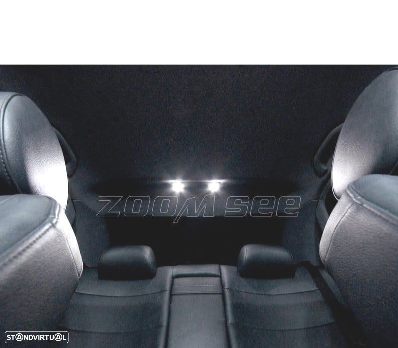 KIT COMPLETO 12 LAMPADAS LED INTERIOR PARA AUDI A4 B5 SEDAN 96-01 - 2