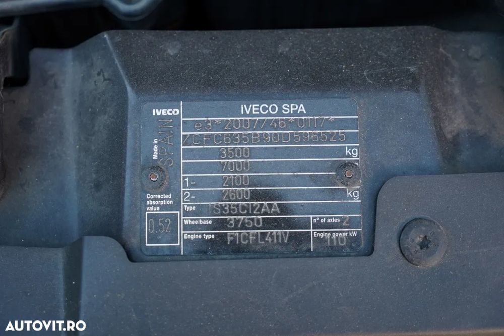 Iveco DAILY 35-150 / 3.0 d / FRIGIDER / 3.85 M / UNITATE THERMO KING / Importat - 32