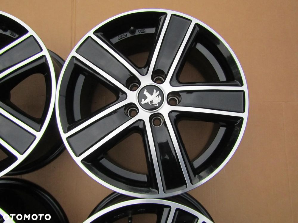 4x Felgi Aluminiowe 16 Citroen Jumpy IV Berlingo III C4 II Picasso Peugeot Expert Partner III Rifter 407 308 508 Toyota Proace 7 j 5x108 ET37 WZMACNIANE - 8