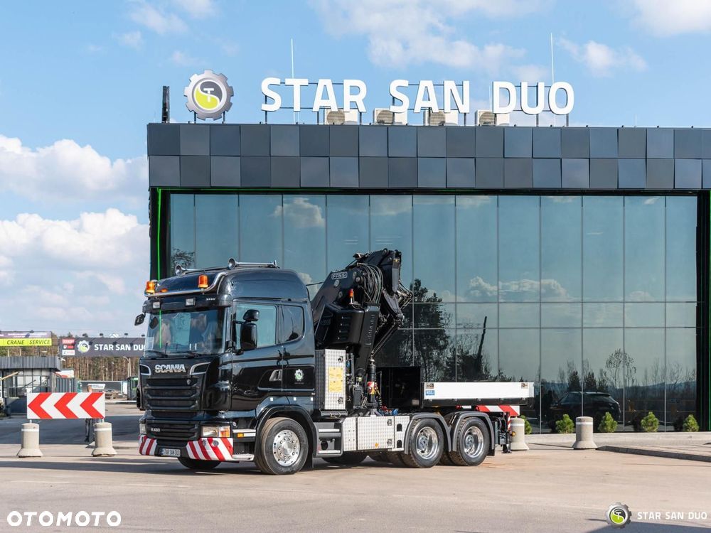 Scania R480 6x4 FASSI F660RA.2.26 HE-DYNAMIC HDS Żuraw Fly Jib Siodło - 16