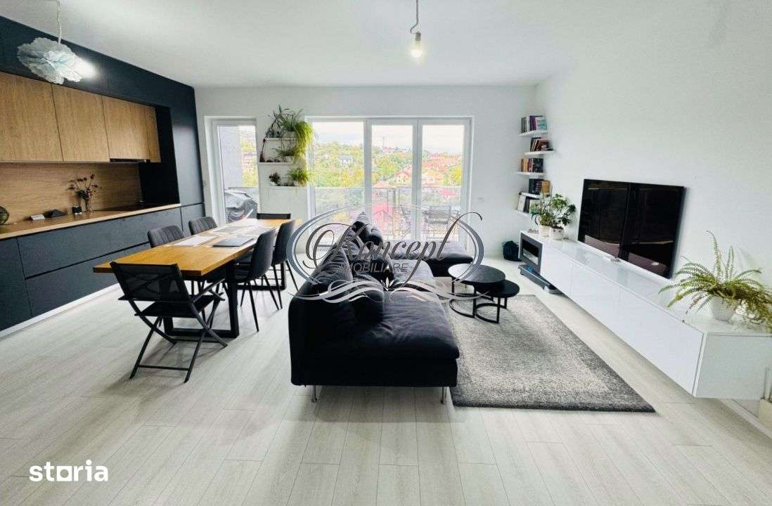 Apartament modern cu terasa si 2 parcari in Iris - Imagine principală: 3/14