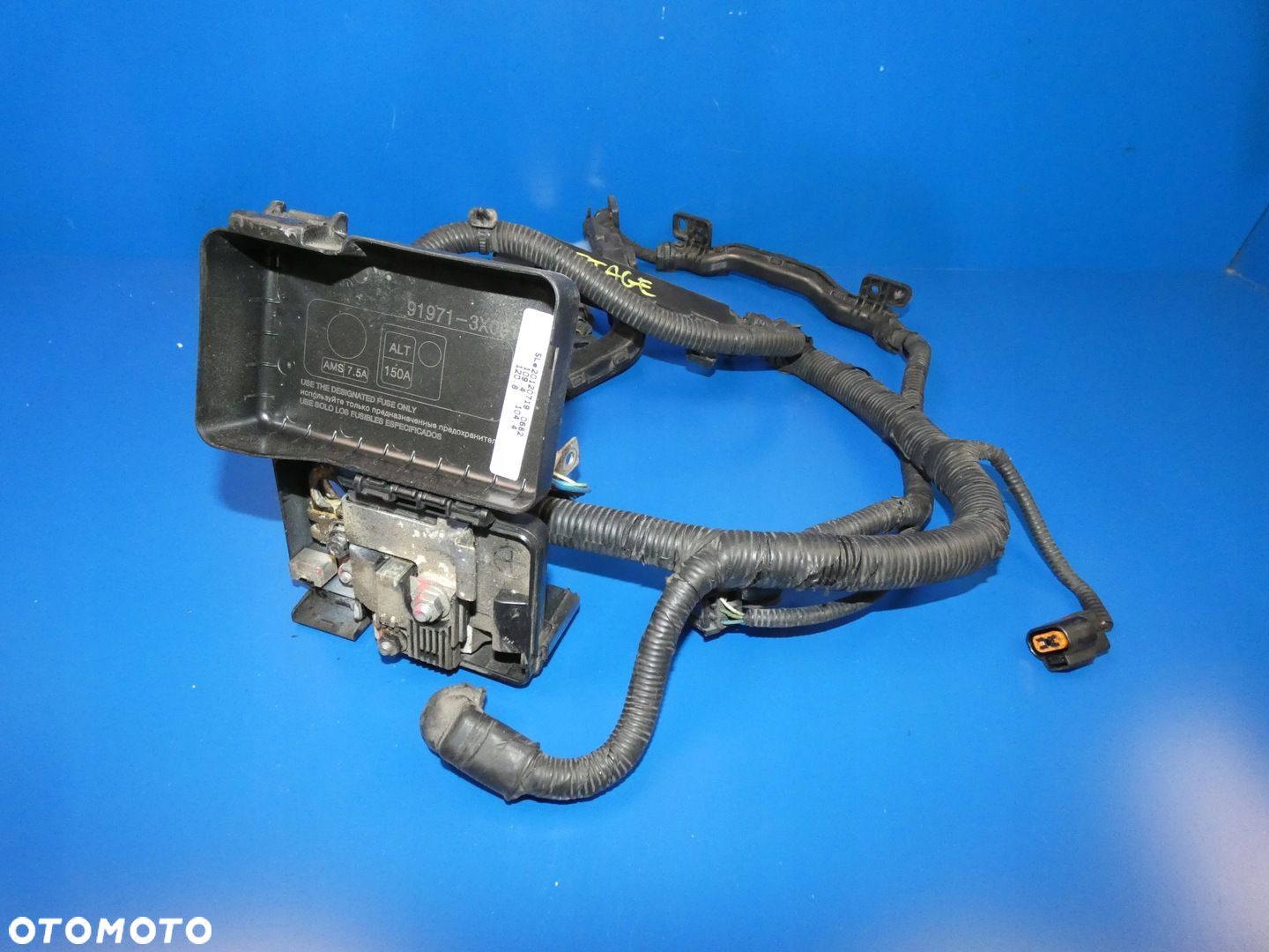 KIA SPORTAGE III KLEMA AKUMULATORA BEZPIECZNIK WIĄZKA KABEL - 1