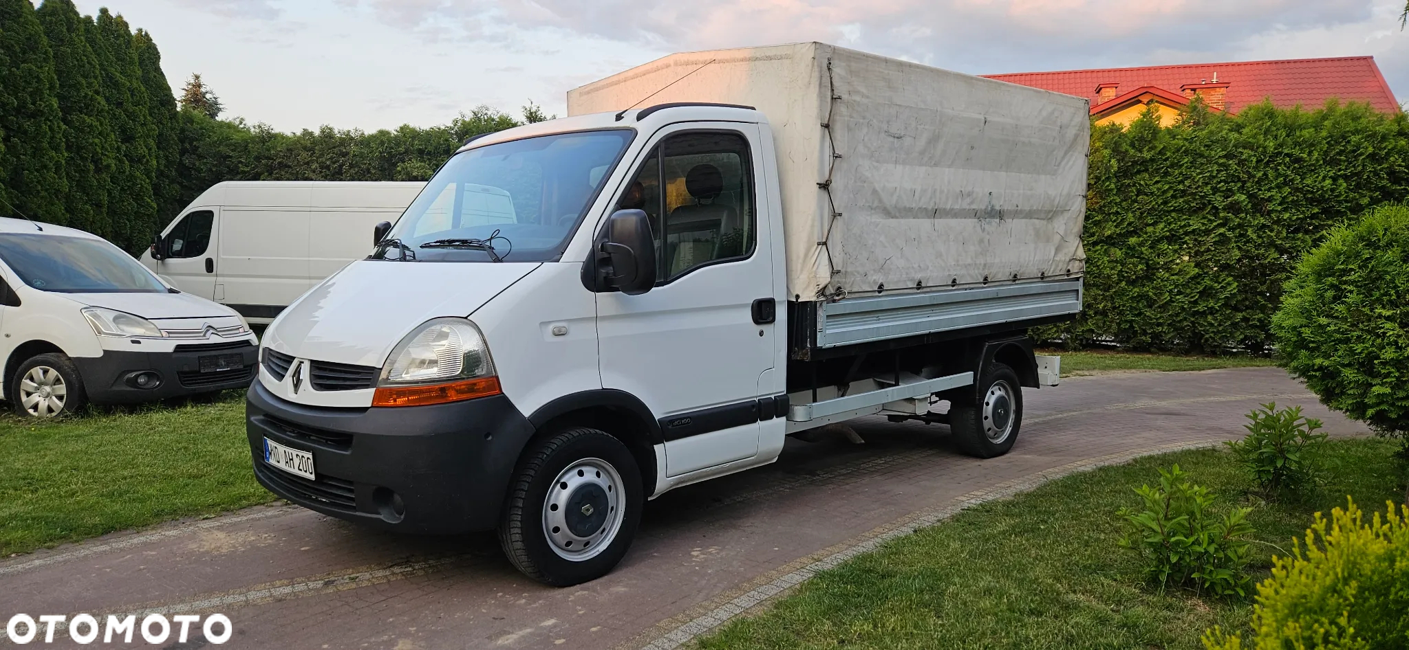 Renault MASTER 2.5 DCI 2008 r SKRZYNIA PLANDEKA PAKA 3 OSOBY - 3