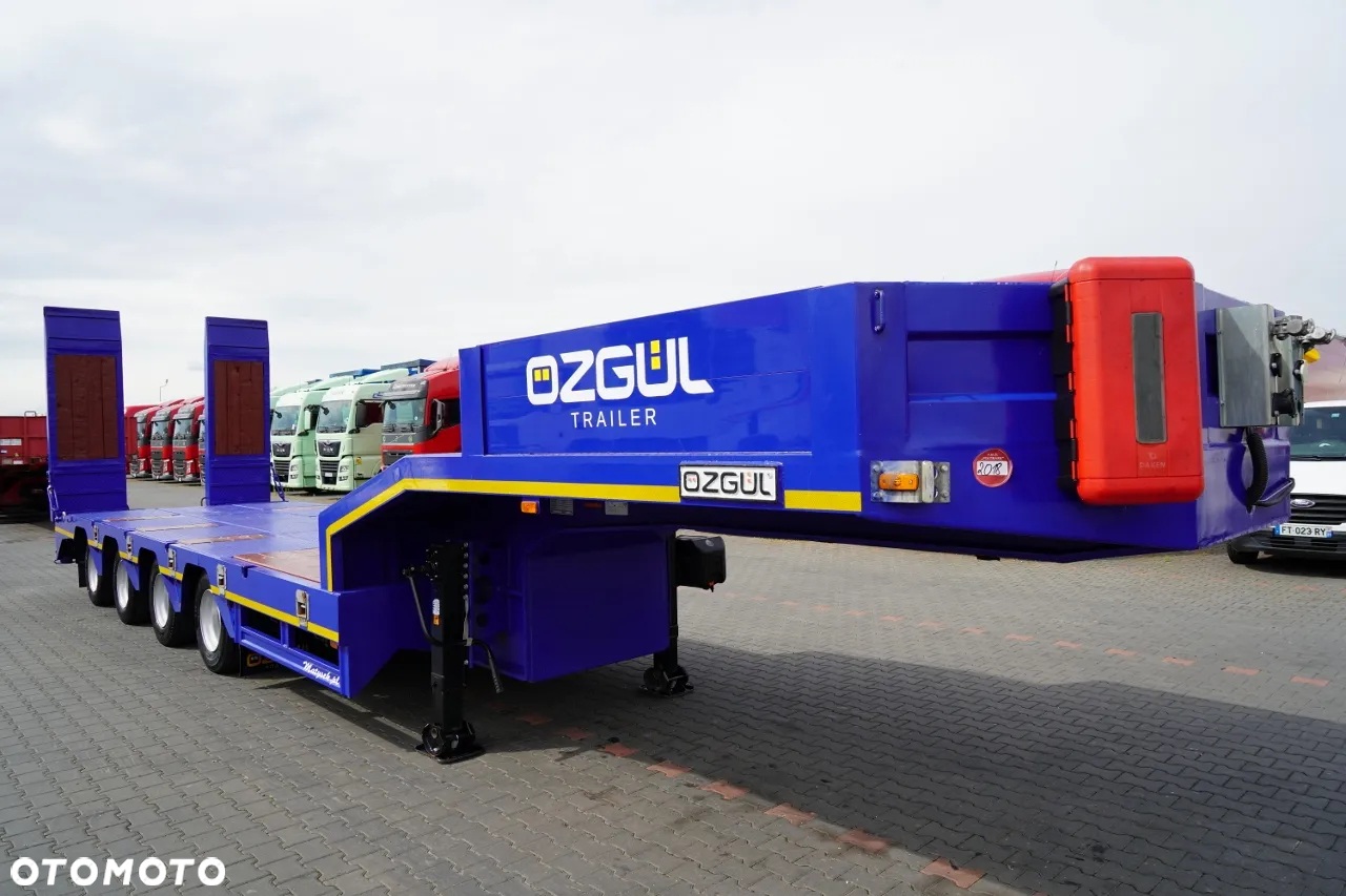 Faymonville OZGUL  NACZEPA LAWETA / LW4 / NISKOPODWOZIOWA / POSZERZANA / 4 OSIE /  12 M / NAJAZDY HYDRAULICZNE / SPROWADZONA - 3