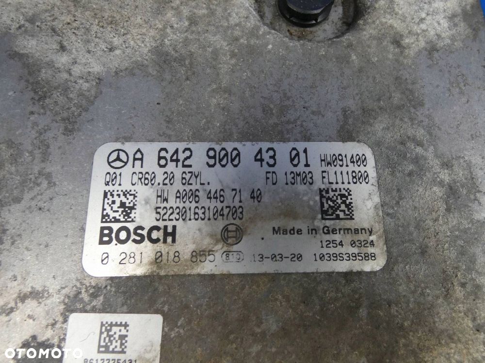 MERCEDES ML W166 GLE 3.0 CDI KOMPUTER STEROWNIK SILNIKA ECU - 2