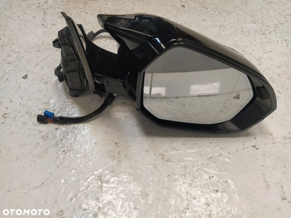 BMW 7 G70 M-POWER LUSTERKO ZEWNĘTRZNE PRAWE ASFERYCZNE ASYSTENT FOTOCHROM KAMERA 9+8+1 PIN KOMPLETNE UK ORYGINAŁ - 16