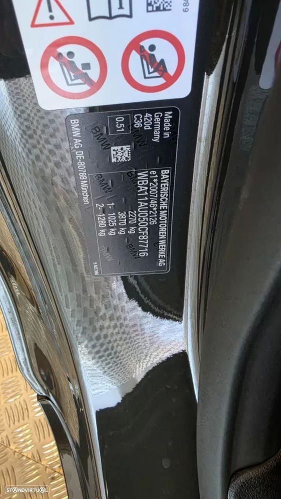 BMW 420 d Pack Desportivo M Auto - 54