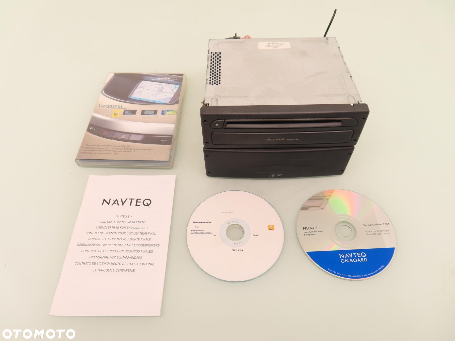 CZYTNIK NAVI MODUŁ GPS CARMINAT RENAULT SCENIC II 8200339751A 8200338529 - 1