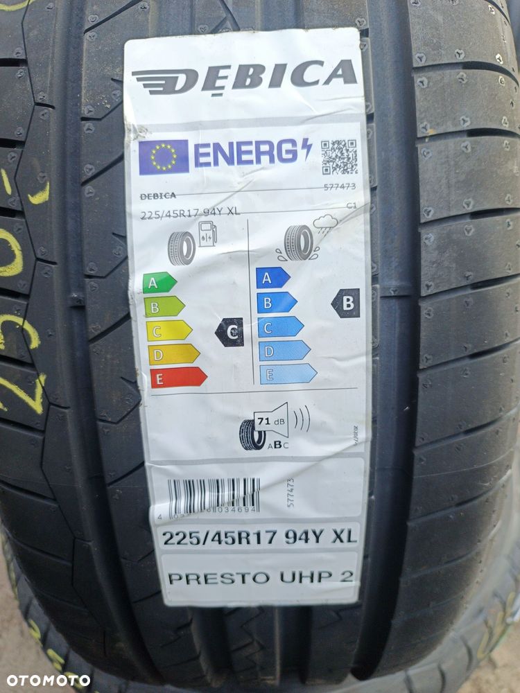 Nowe opony letnie 225/45/17 Dębica 2 sztuki 24r - 2
