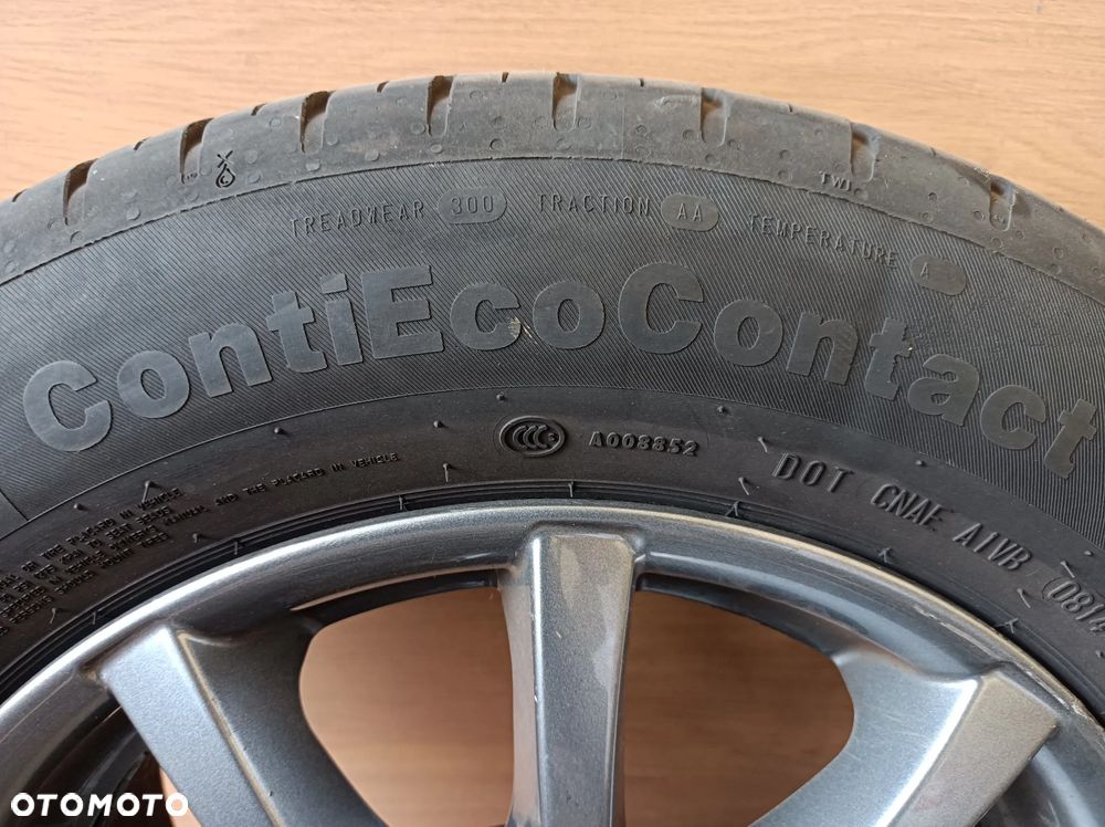 Koła alufelgi borbet z oponami letnimi 195/65R15 5x115 6,5Jx15 ET40 VW AUDI SKODA SEAT - 8