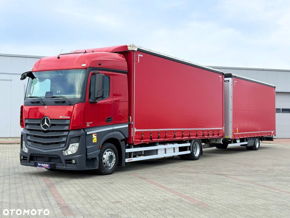 Mercedes-Benz ACTROS 1840 / ZESTAW TANDEM 120 M3 / 7,75 M + 7,75 M / SALON PL - 2