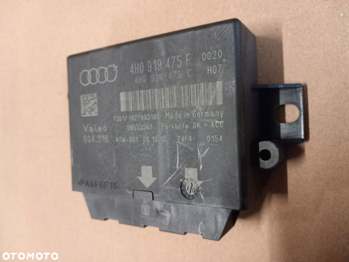 AUDI A8 D4 MODUŁ STEROWNIK PARKOWANIA 4H0919475F - 5