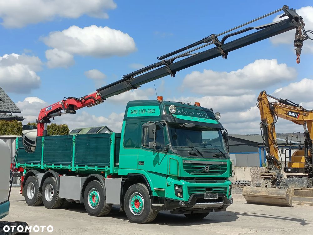 Volvo FMX 460 8x4 HMF 2120 Kiper Bordmatik - 26