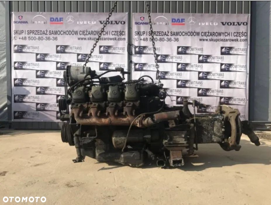 Silnik Mercedes OM422 V8 BEZ TURBO - 2