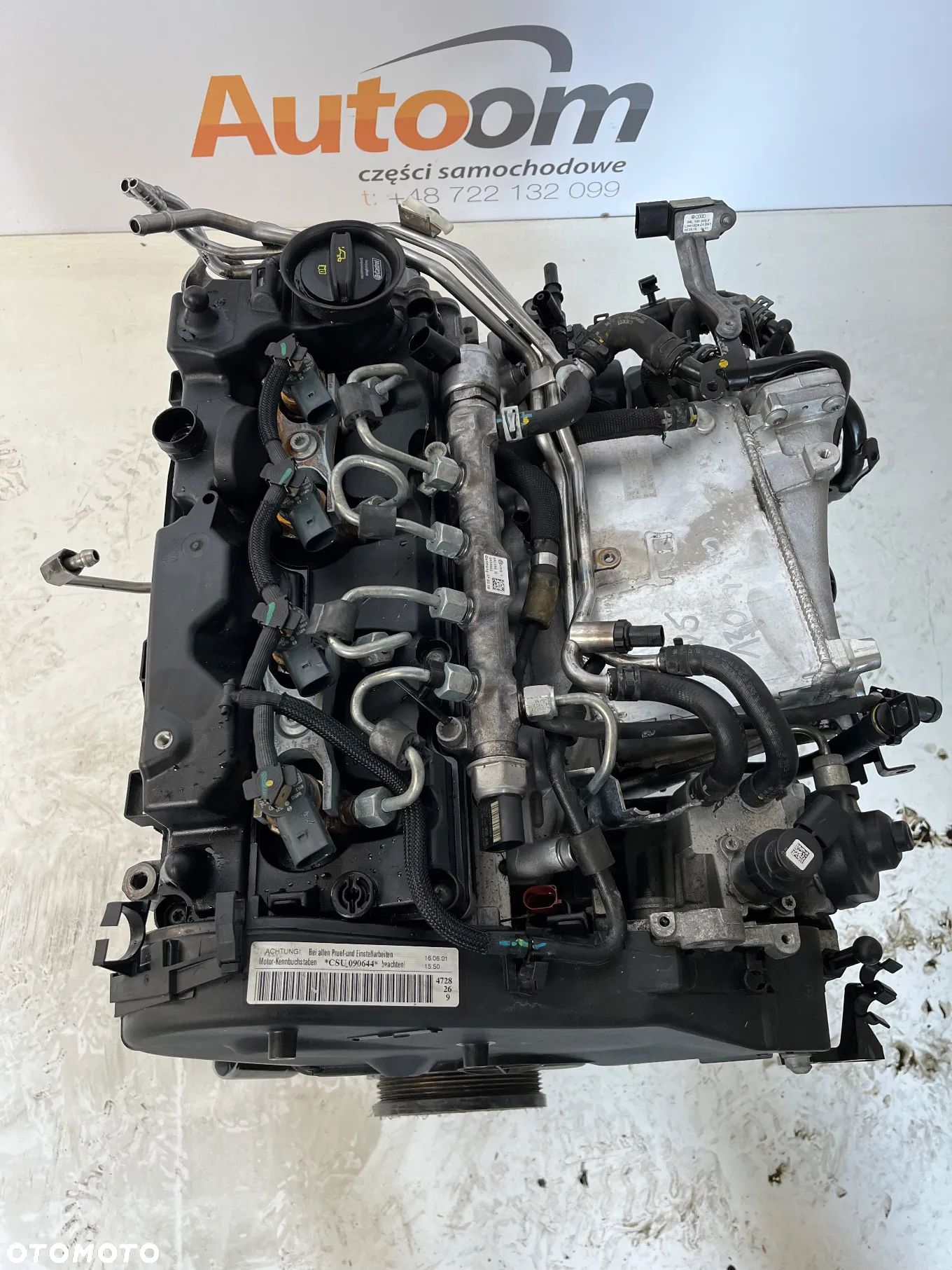 SILNIK VW AUDI SKODA SEAT 2.0 TDI CSU 16R 130TYS KM - 1