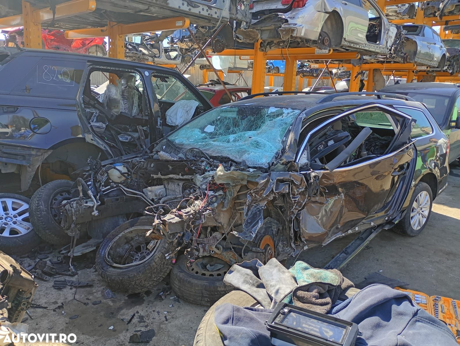Geam stanga spate Volkswagen VW Passat B7 [2010 - 2015] 1.6 tdi CAYC - 6