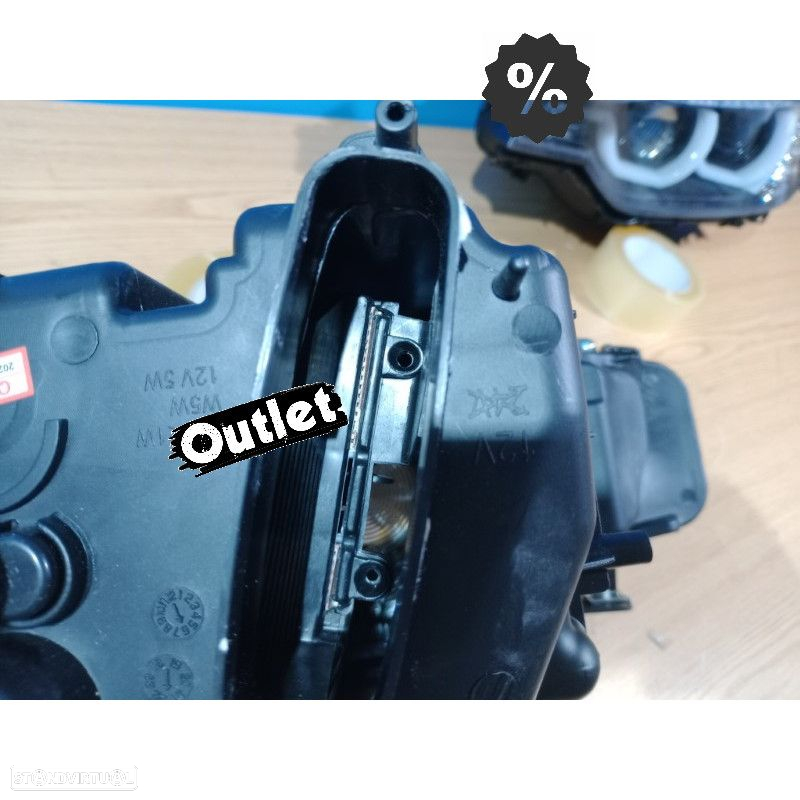 R012263C1 FARÓIS FRONTAIS PARA BMW F30 F31 XÉNON DRL 12-15 FUNDO PRETO - 4