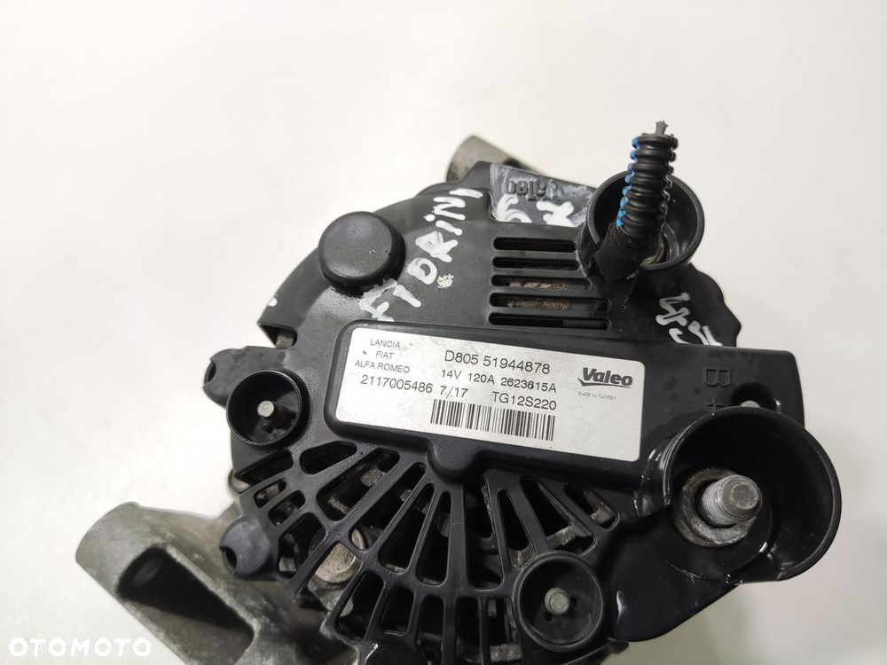ALTERNATOR FIAT FIORINO QUBO 1.3 M-JET 2007-2017 51944878 - 5