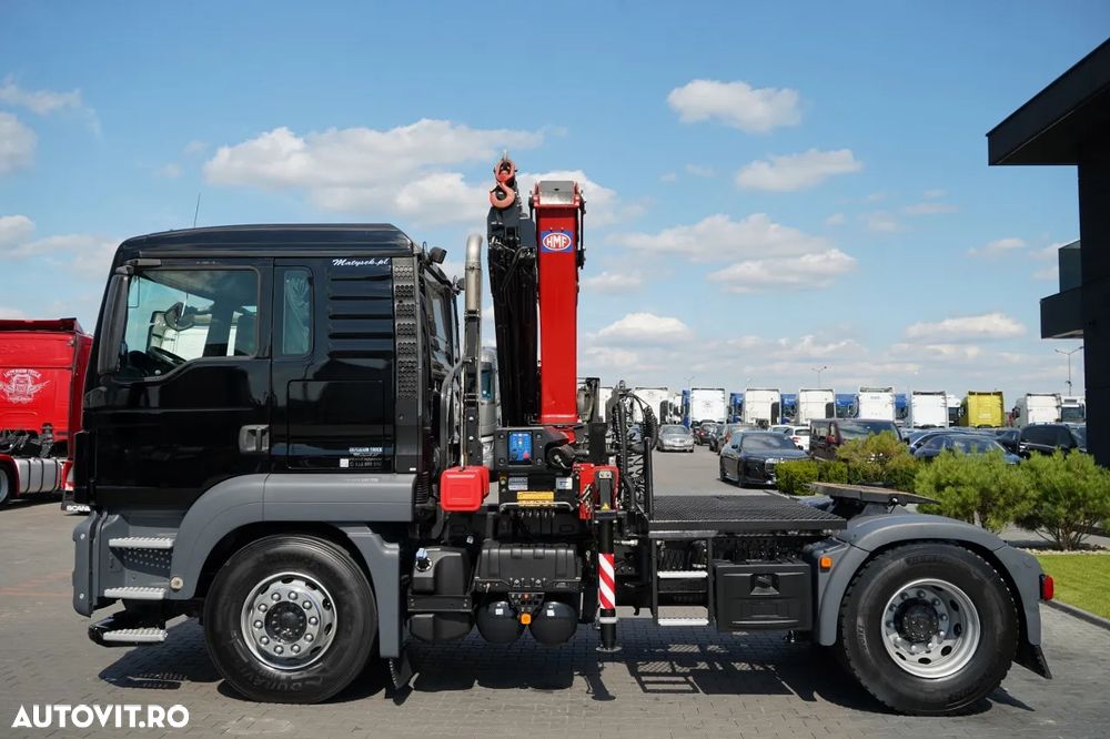 MAN TGS 18.480 / 4x2 / HDS HMF 1820 K6 / 17.2 m REACH / MANUAL / RADIOCOMANDĂ / IMPORTAT - 13