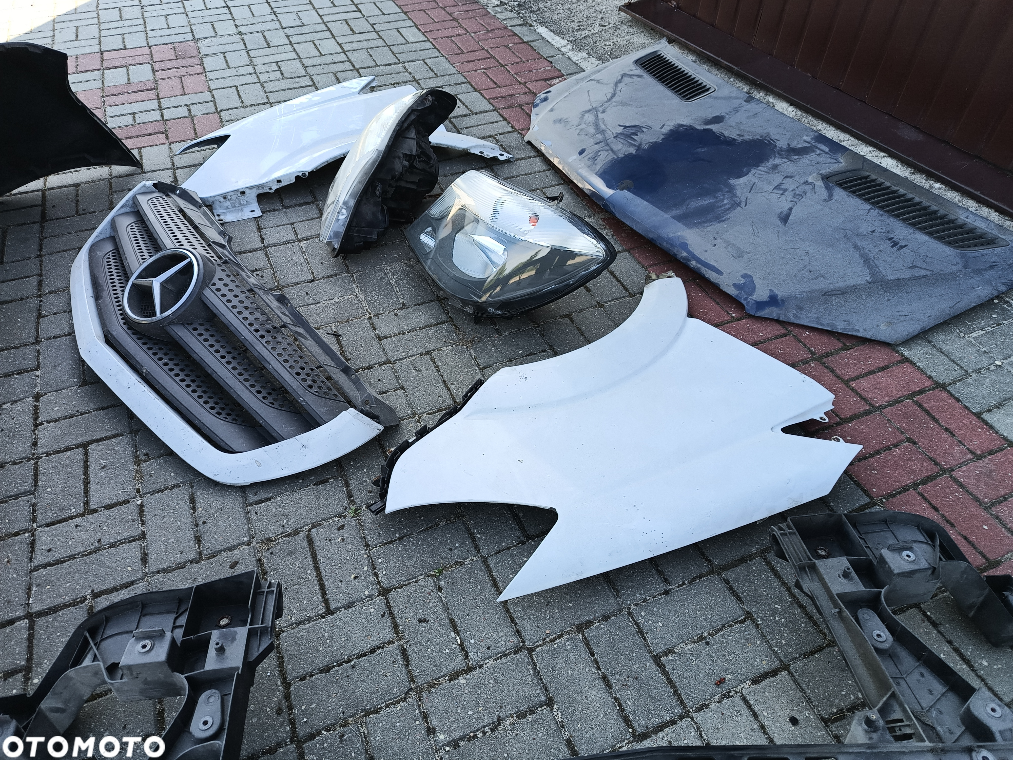 Sprinter 906 lift przód kompletny maska zderzak lampy gril błotniki - 8