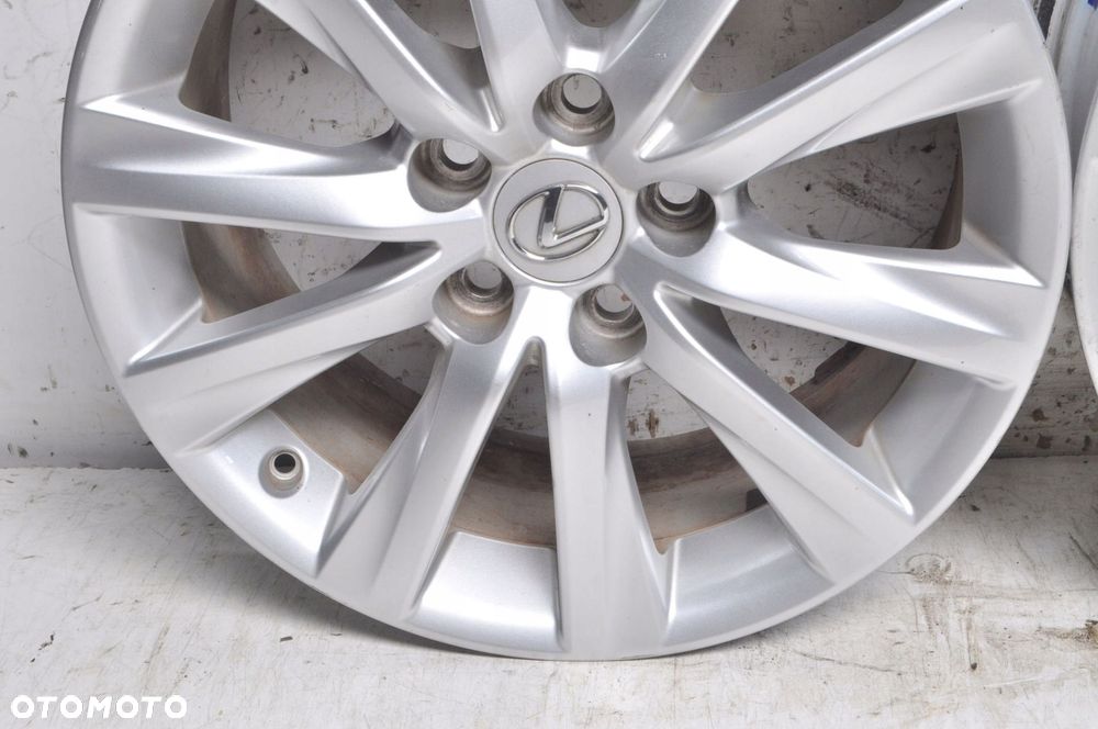 LEXUS IS FELGI ALUMINIOWE R17" 7.5J  5X114.3 ET52 KOMPLET - 7