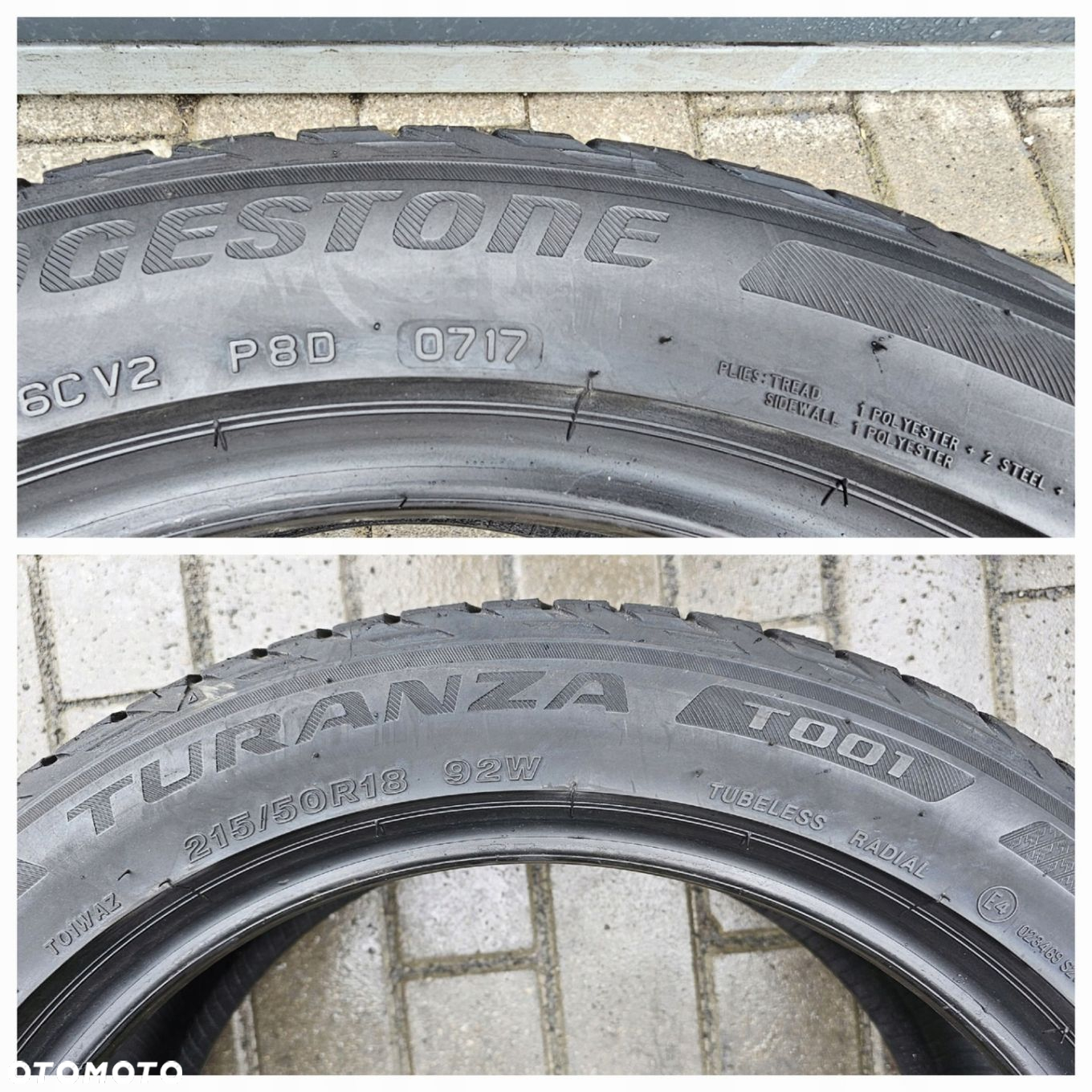 Bridgestone Turanza T001 215/50R18 92 W - 5