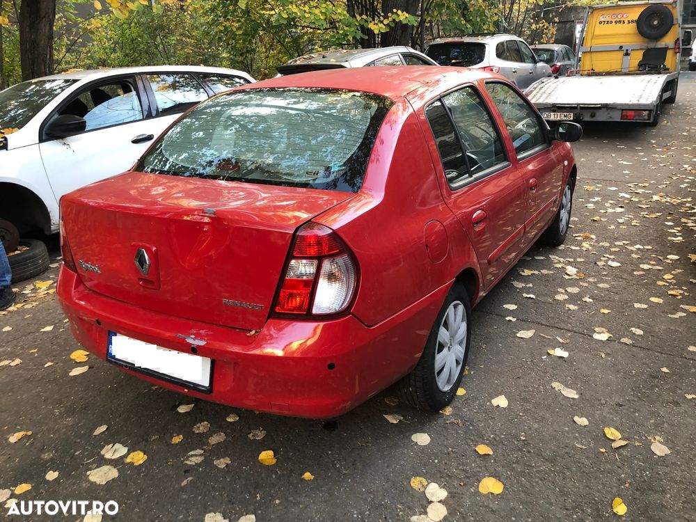 Dezmembrez Renault Clio Symbol 2008 1,4 benzina rosu OV727 - 5