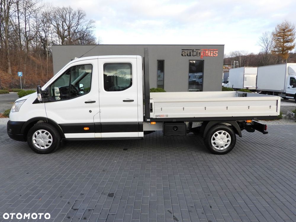 Ford TRANSIT 4X4 SKRZYNIA PODWÓJNA KABINA DOKA 6 MIEJSC TEMPOMAT LEDY ASO KLIMATYZACJA  170KM - 9