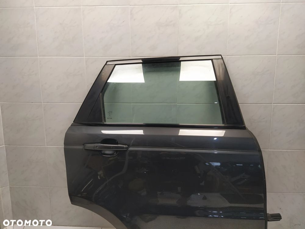 RANGE ROVER SPORT L494 DRZWI PRAWY TYŁ TYLNE SZYBA LOGOWANA KLAMKA KOLOR CORRIS GREY UK ORYGINAŁ - 4